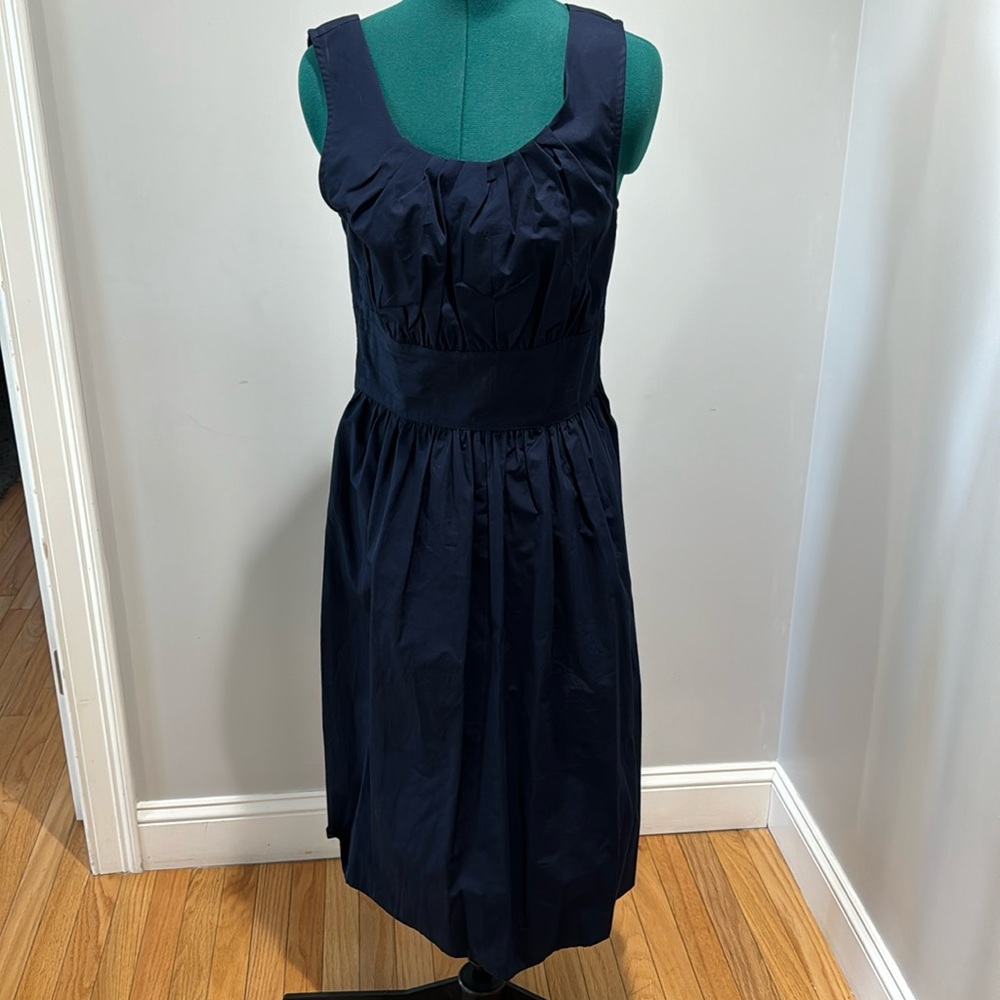 Eshatki Navy cotton sun dress 12